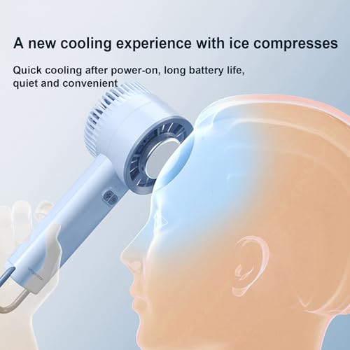 Ventilateur rechargeable format de poche pour calmer la chaleur en marche - 4