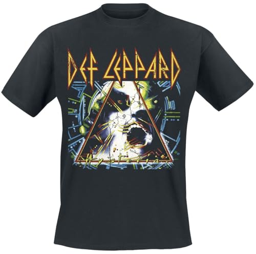 Def Leppard Hysteria Männer T-Shirt schwarz M 100% Baumwolle Band-Merch, Bands