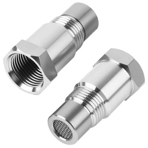 Applicabile universalmente a molti impianti: con la sua filettatura interna da 18 mm, questo adattatore si adatta a numerosi veicoli e impianti come adattatore universale per sonda lambda. Basta avvitarlo nella porta della sonda e collegarlo alla sonda esistente, senza bisogno di attrezzi speciali.