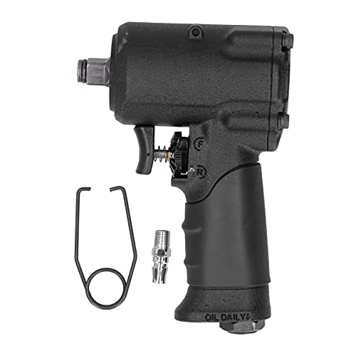 XZXCVN 1/2 Zoll Druckluftschrauber, Pneumatischer Schlagschrauber, Hohe Drehmomentleistung, Leicht und Kompakt - Leistungsstarker Luftdruckantrieb, Anpassbare Drehzahl, Ideal für KFZ