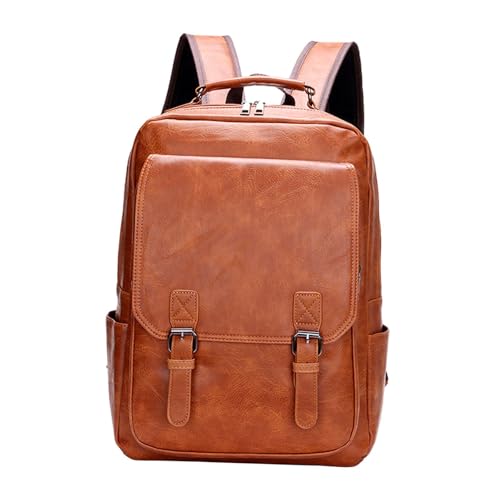 Zaino da per arrampicata su strada escursionismo attività allaperto chiaro uomo elegante marrone