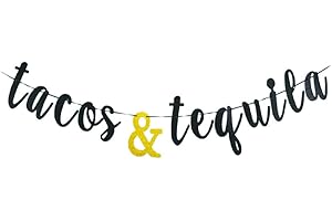 Tacos & Tequila Banner | Taco Night Decorations