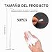 Imagen de 50 unidades de pegamento micro puntas de plástico para botellas de extensor de precisión