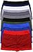 ToBeInStyle Boy’s Pack of 6 Seamless Boxer Briefs - Simple Thin Stripes - Medium