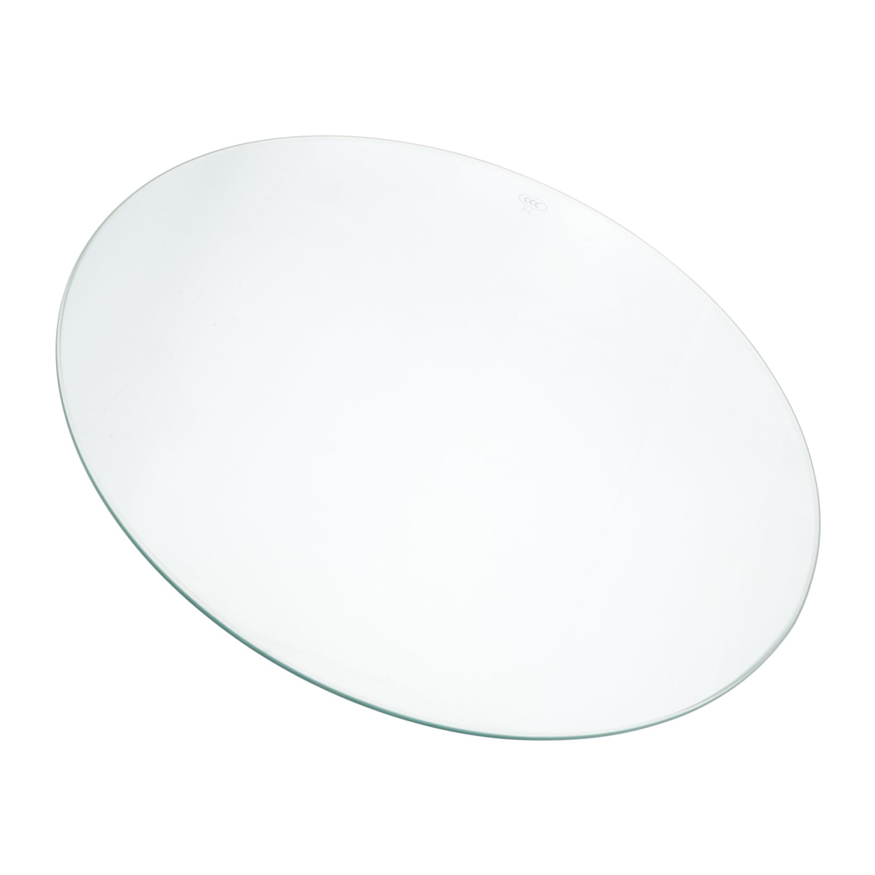 Tableau transparent renforcé avec plateau rond antichoc pour restaurant