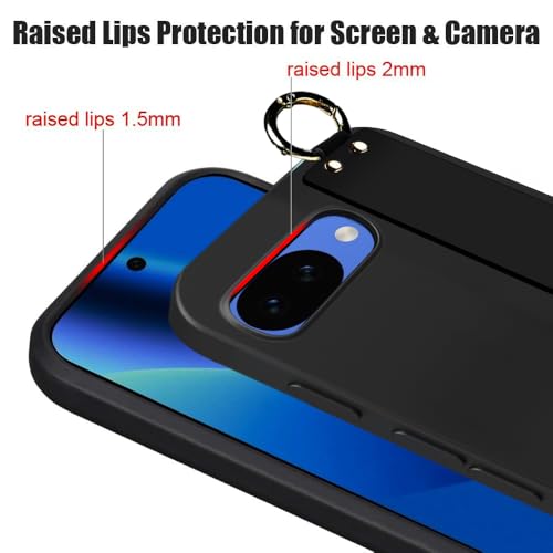 Coque de protection fine pour Google Pixel 10A 5G silicone noir 2026