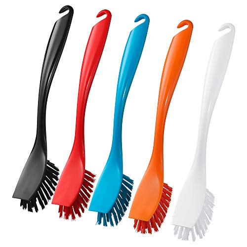 Ikea FBA 012 ANTAGEN Dish Washing Brush Assorted Colors-Set of 5, 10
