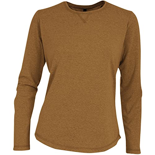 T-shirt fonctionnel femme de randonnée Bali taille 44 couleur boue
