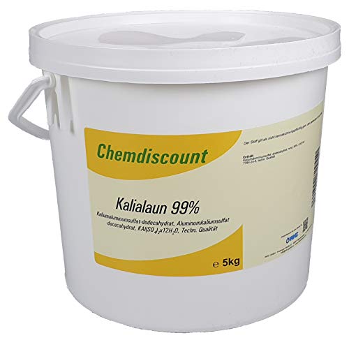 5kg Kalialaun (Kaliumaluminiumsulfat-Dodecahydrat Alaun)