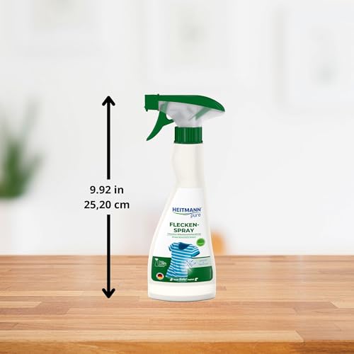 HEITMANN pure Fleckenspray | Vegane Alternative zur Gallseife | Intensive Fleckenvorbehandlung | 250 ml