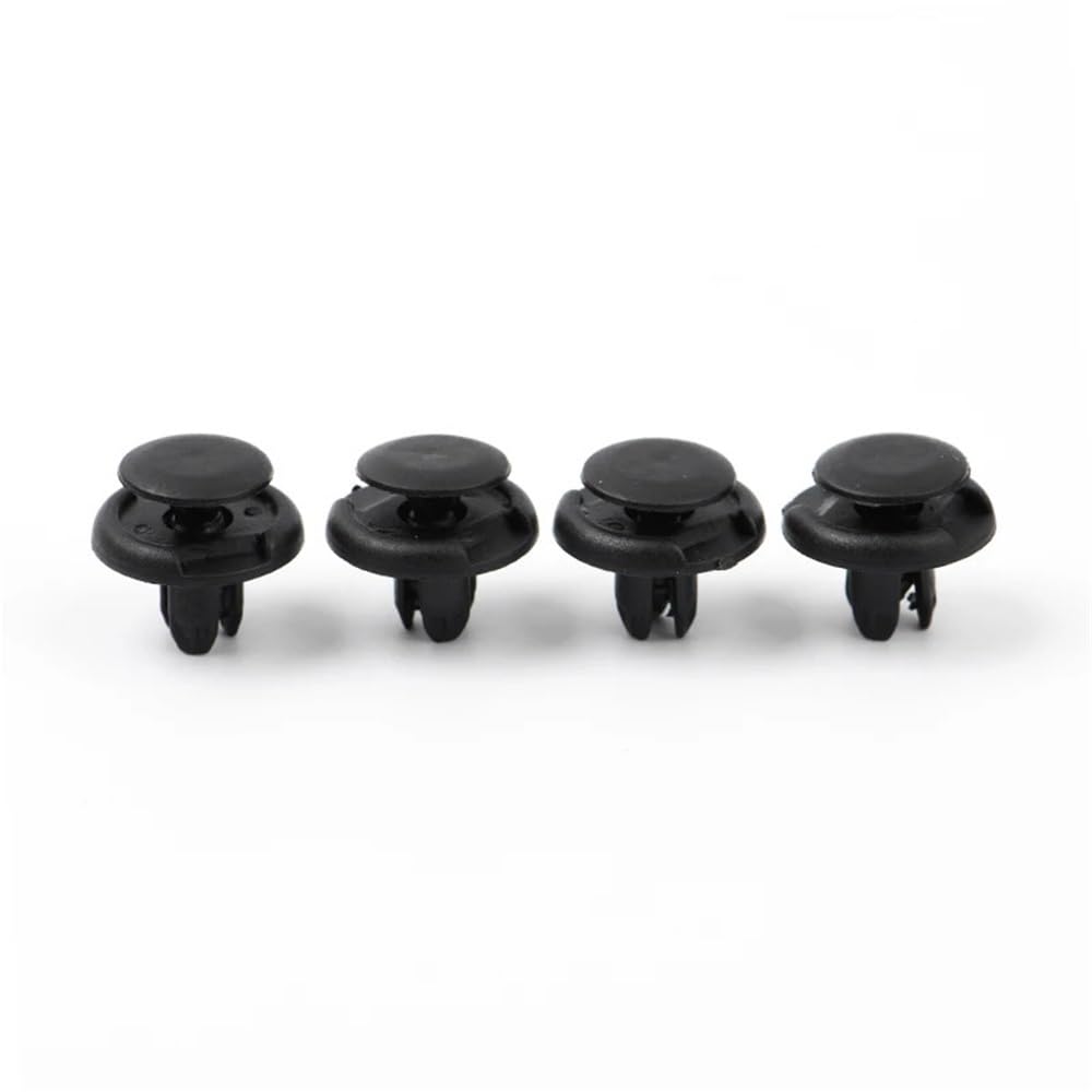YTQMoreBNZ 50PCS Automobile Bumper Fastener 8mm 6MM Hole Rivet Fastener Automobile Accessories Decorative Nylon Fastener(50pcs 8MM)