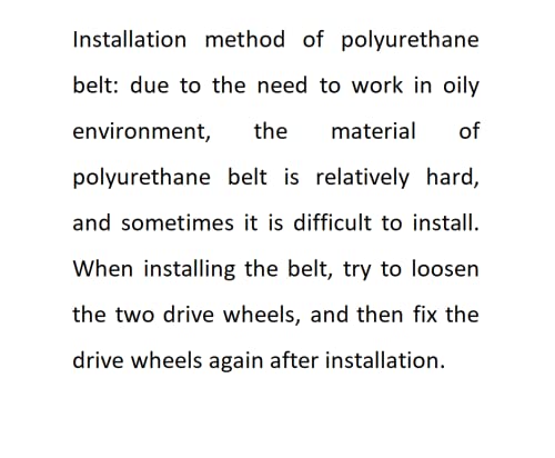 DW734 DW734R Drive Belt Compatible with Planer 1Pcs