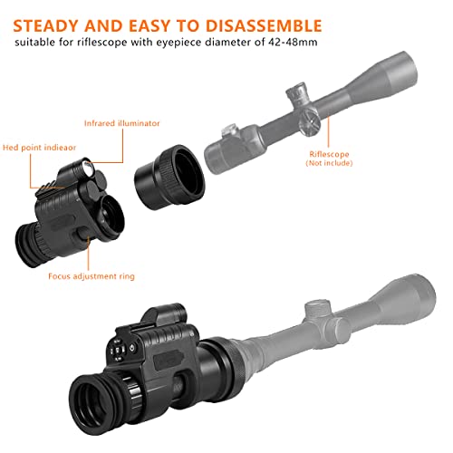 Digital Night Vision Goggles，Wifi 1080P Ir Night Vision Scope Hunting Camera Night Vision Monocular For Hunting And Surveillance #TOP2
