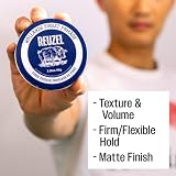 Reuzel Fiber Pomade - Men's Concentrated Wax Formula with Natural and Organic Hold - Vegan Defining and Thickening Product that's Extra Easy to Apply and Remove with an Original Fragrance - 340 g