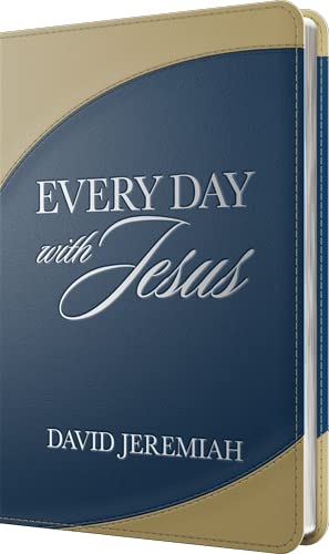 Every Day With Jesus 🙏 2022 Turning Point Leather Devotional 📖 by Dr. David Jeremiah 📘