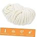 PLAFOPE Comfortable Coarse Wool Chenille Blanket Yarn for Hand Knitting Single Strand Amigurumi Crafting Soft and Durable for Blankets Hats and More