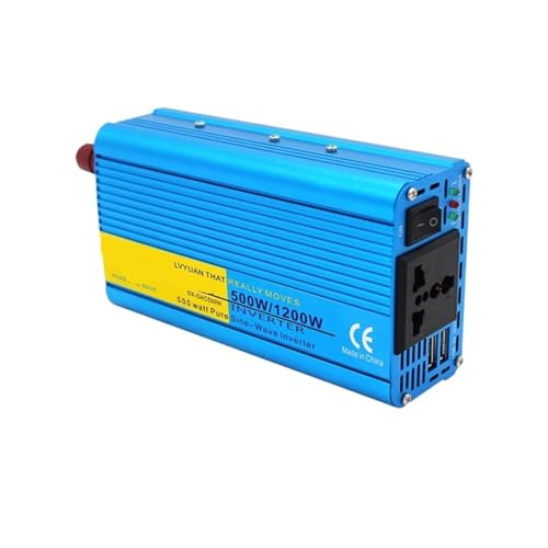 Onduleur pure sinus 500W pour charger vos appareils en camping car 12V 220V