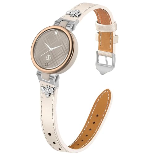 Bracelet cuir Garmin Lily 2, remplacez le silicone par l'élégance