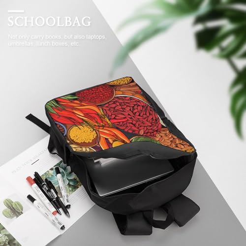 Sac à dos enfants Spices 17 pouces avec imprimé cartoon 3D pour la maternelle et l'école