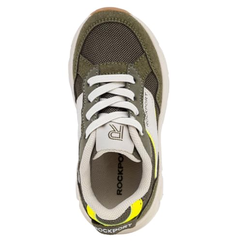 Rockport Kids Boys Bungee Sneakers – Slip-On Running Shoes with Cushioned Sole, Breathable Mesh & Durable Grip (Toddler/Little Kid Sizes)3