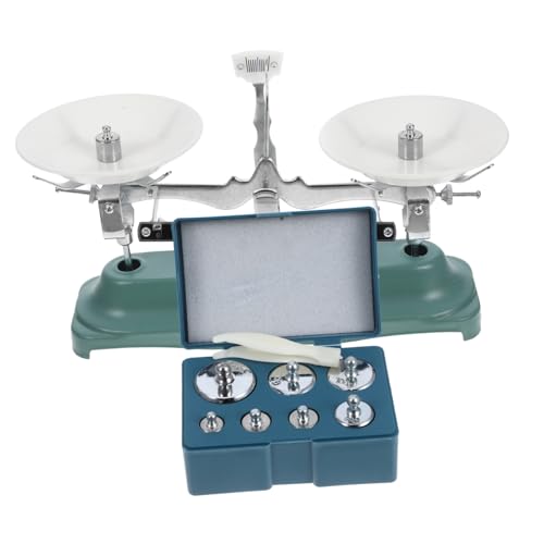 Balance à triple fléau avec poids inclus de laboratoire et classe Magiclulu