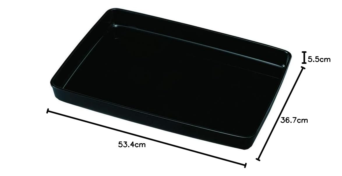 Amazon | みよし漆器本舗 トレー お盆 紀州塗 賞状盆 8寸 54.8cm 金縁