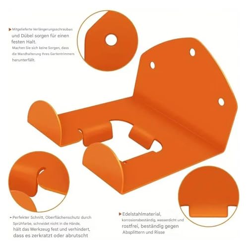 yanzisura Garten Elektrowerkzeug Aufhänger Motorsensen Halterung Rasentrimmer Aufhänger Wandhaken Für Garage Wandhalter Für Freischneider Garagen Wandhaken Für Garagentrimmer