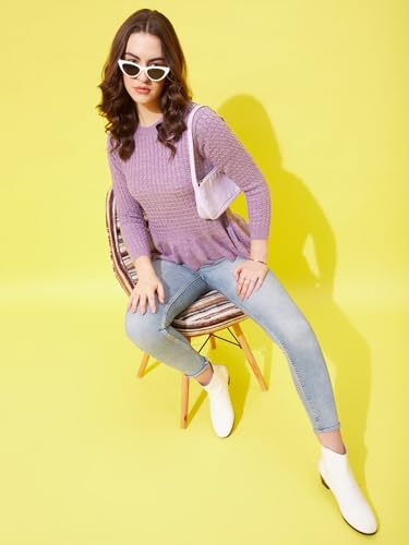 Image of Modeve Round Neck Casual Women Sweater||Winterwear||