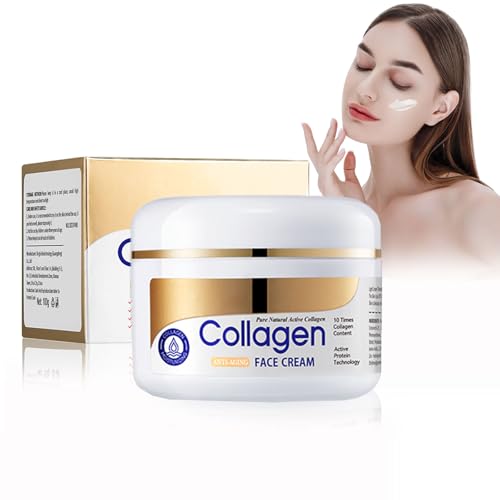Collagen Creme für Gesicht - 100g anti aging creme frauen,gesichtspflege...