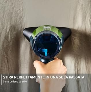Rowenta AeroSteam, Ferro da Stiro Verticale combina Vapore e Aspirazione, Stiratura Rapida, Efficace e Senza Fatica con Tecnologia OptiFlow ad Elevata Efficienza Energetica, DR9810