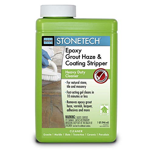 STONETECH® Epoxy Grout Haze & Coating Stripper, 1-Quart (946mL) Bottle