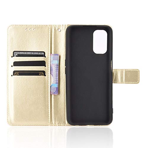 Case for Oppo Realme Q2,Leather Stand Wallet Flip Case Cover for Oppo Realme Q2,Retro Magnetic Phone Shell,Wallet Phone case with Card Slots