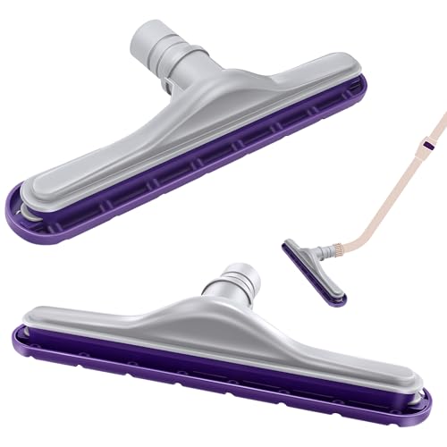 Image of Replacement Floor Tool Compatible with ProTeam 101446 E-Z Glide Backpack Vacuum,Compatible with Hoover C2401, 14 inch Multi-Surface Brush for Commercial Cleaner(2 Pack,Nylon Brush)