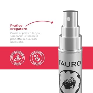 INTIMATELINE | Tauro Extra Power - Spray Ritardante Intimo per Uomo, Contrasta l'Eiaculazione Precoce e Prolunga la Durata del Rapporto, Non Anestetizza, 5ml