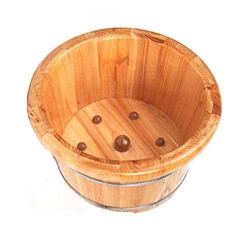 Spa de pies de madera para pedicure y masaje miniatura 3