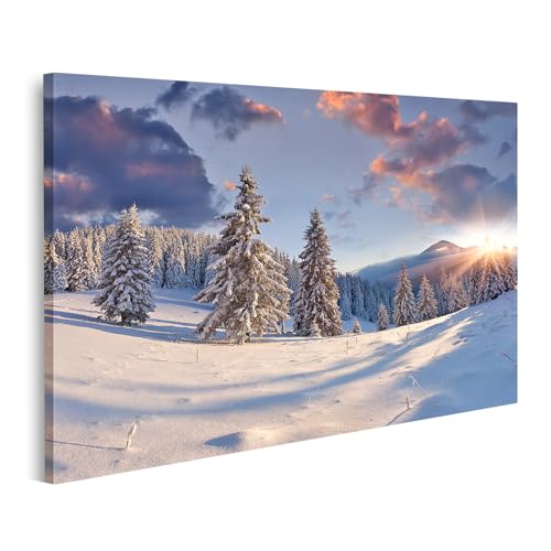 Image sur toile paysage enneigé édition prestige islandburner