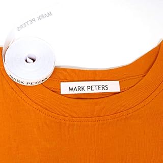 100 Personalized Iron-on Fabric Labels to Mark Your Clothes. Gentle with Your Kids