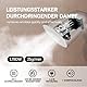 OKYUK Steamer Dampfglätter 1800W, Tragbarer Dampfglätter Konstante, Hemdenbügler, 320ml Dampfbügeleisen Tank, mit 2 Dampfbürste, für Zuhause, Büro, Reisen, Steam Iron Faltenentferner (Schwarz)