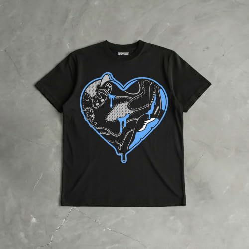 Image of DopeSkill Graphic Tee Streetwear Hip Hop Hypebeast Unisex T-Shirt Sneaker Colour Matching Shirts Rapper Mouth