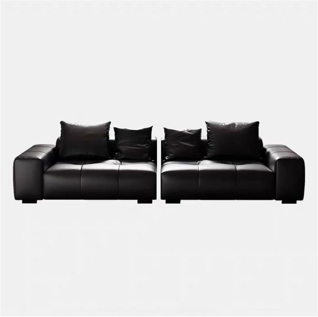 Italian Wood Skeleton Minimalist Frosted Pixel Sofa Living Room Modular Set(320 * 120 * 60CM)