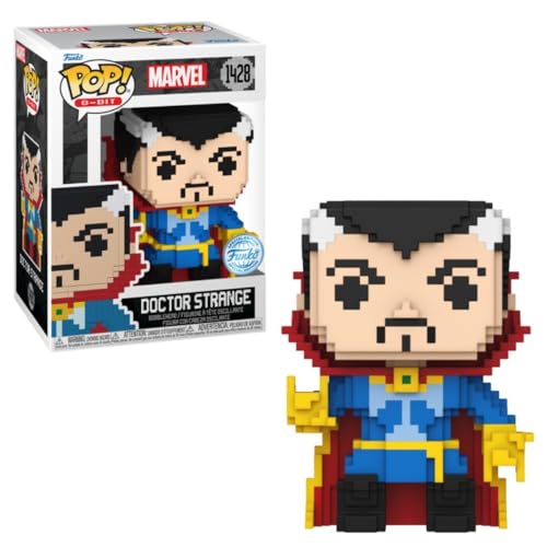 Funko Pop! Marvel: 8-bit - Dr. Doctor Strange - Marvel Comics - Cómics Marvel - Figura de Vinilo Coleccionable - Idea de Regalo- Mercancia Oficial - Juguetes para Niños y Adultos - Comic Books Fans