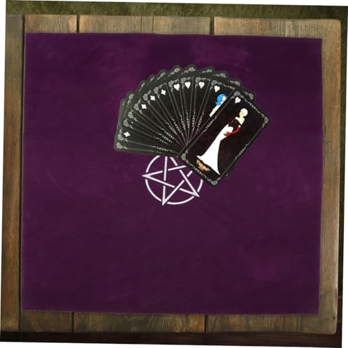 Nappe de divination tarot douce pour protéger vos cartes durant les rituels - 4