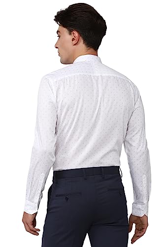 Image of Peter England Men Cotton Slim Fit Shirt