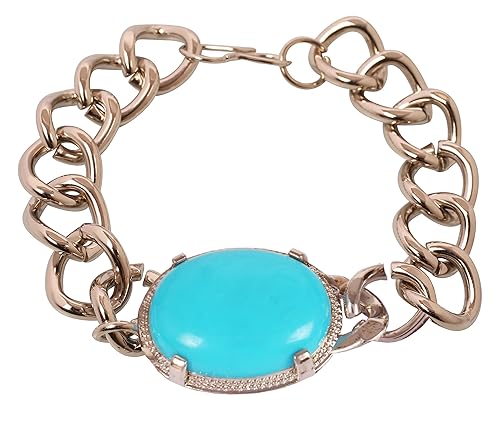 Image of Touchstone Indian bracelets for women mixed metal cuff crystal rhinestones bracelet handcrafted wrist enhancer free size designer in gold or oxidized white tone