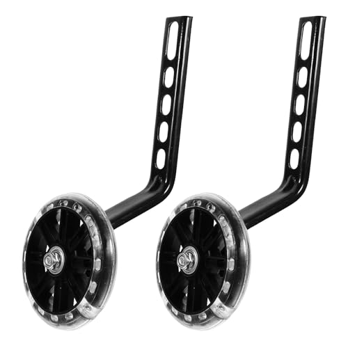 Ruedas de Entrenamiento VICASKY para Bicicleta, 1 Par, con Estabilizadores Negros Ajustables, para Accesorios de Bicicleta miniatura 1