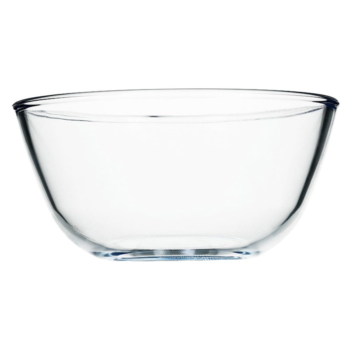 Salades et desserts mis en valeur dans ce bol vaisselle en verre