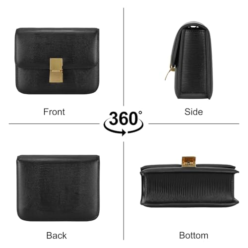 Crossbody Shoulder Bag for Women Cute Soft PU Leather Small Purse Handbags with Adjustable Strap4