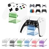Acrylic Gamepad Controller Stand for PS4/PS5/Switch Pro/Series X Gamepad Display Stand (Blue)