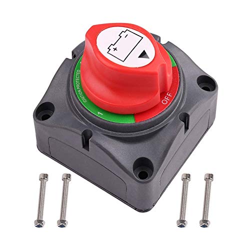 バッテリー切断スイッチの改善12V 24V 48V(275A)マリンボートRV
