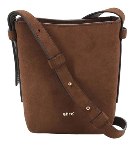 Sac à épaule Abro Cosmo Wood : l'élégance du cuir suède véritable pour sublimer vos tenues